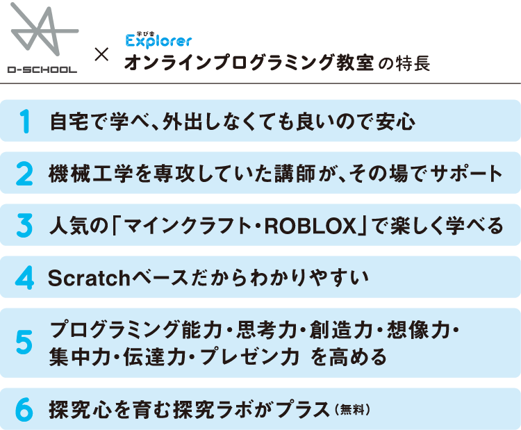 オンラインプログラミング教室の特徴